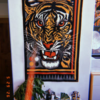 Canvas Tiger Tapestry