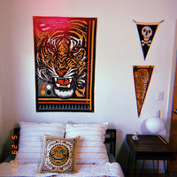 Canvas Tiger Tapestry