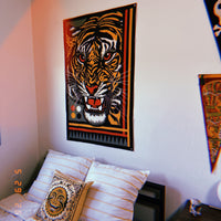 Canvas Tiger Tapestry