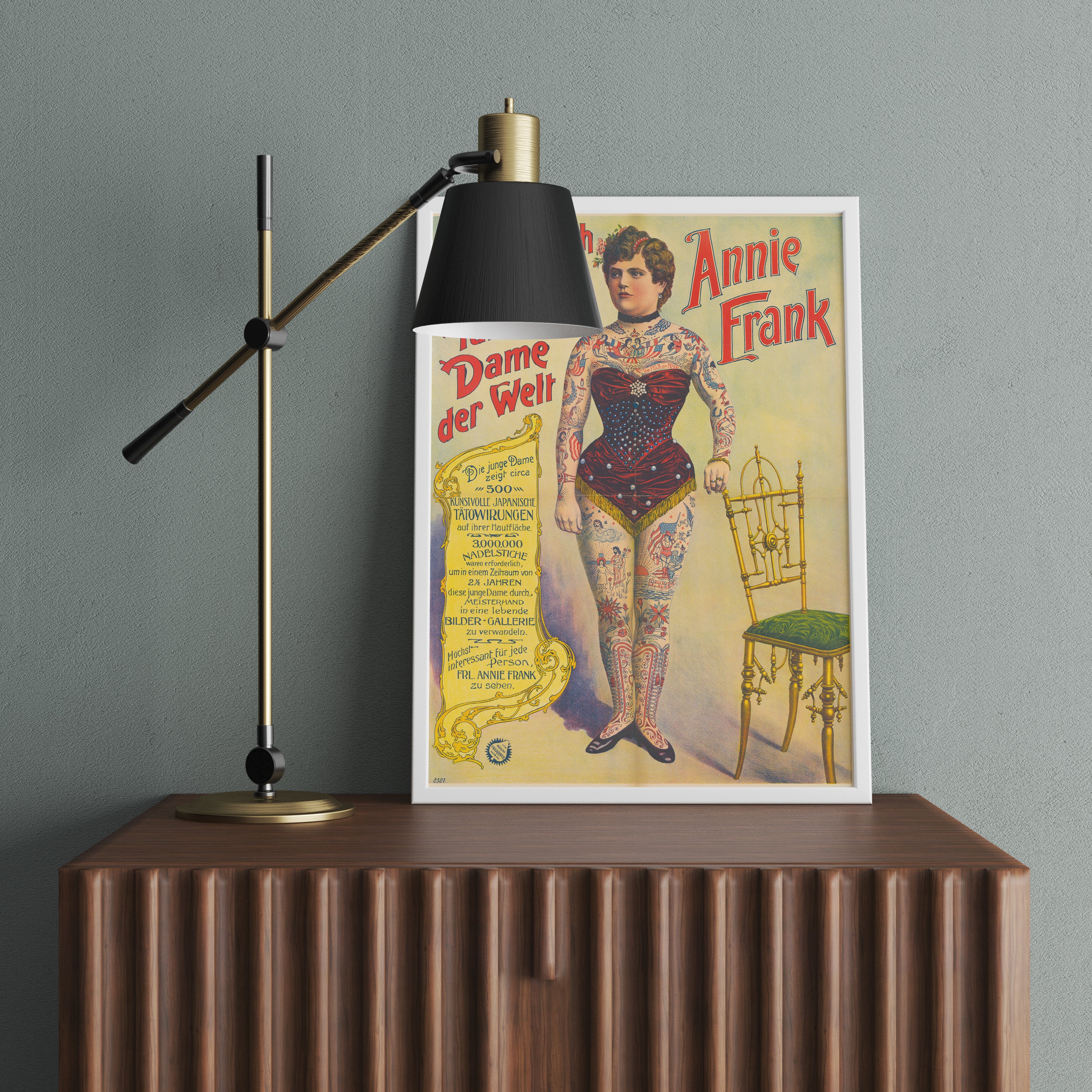 Vintage Annie Frank Poster Print – Yellow Beak Press