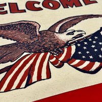 Vintage Welcome Banner