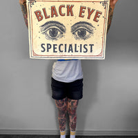 Black Eye Specialist Hemp Banner