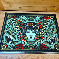 BUTTERFLY LADY DOORMAT