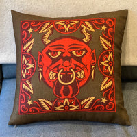 Waters Demon Head Pillow