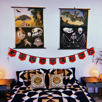 Double Sided Animal Head String Flag #4