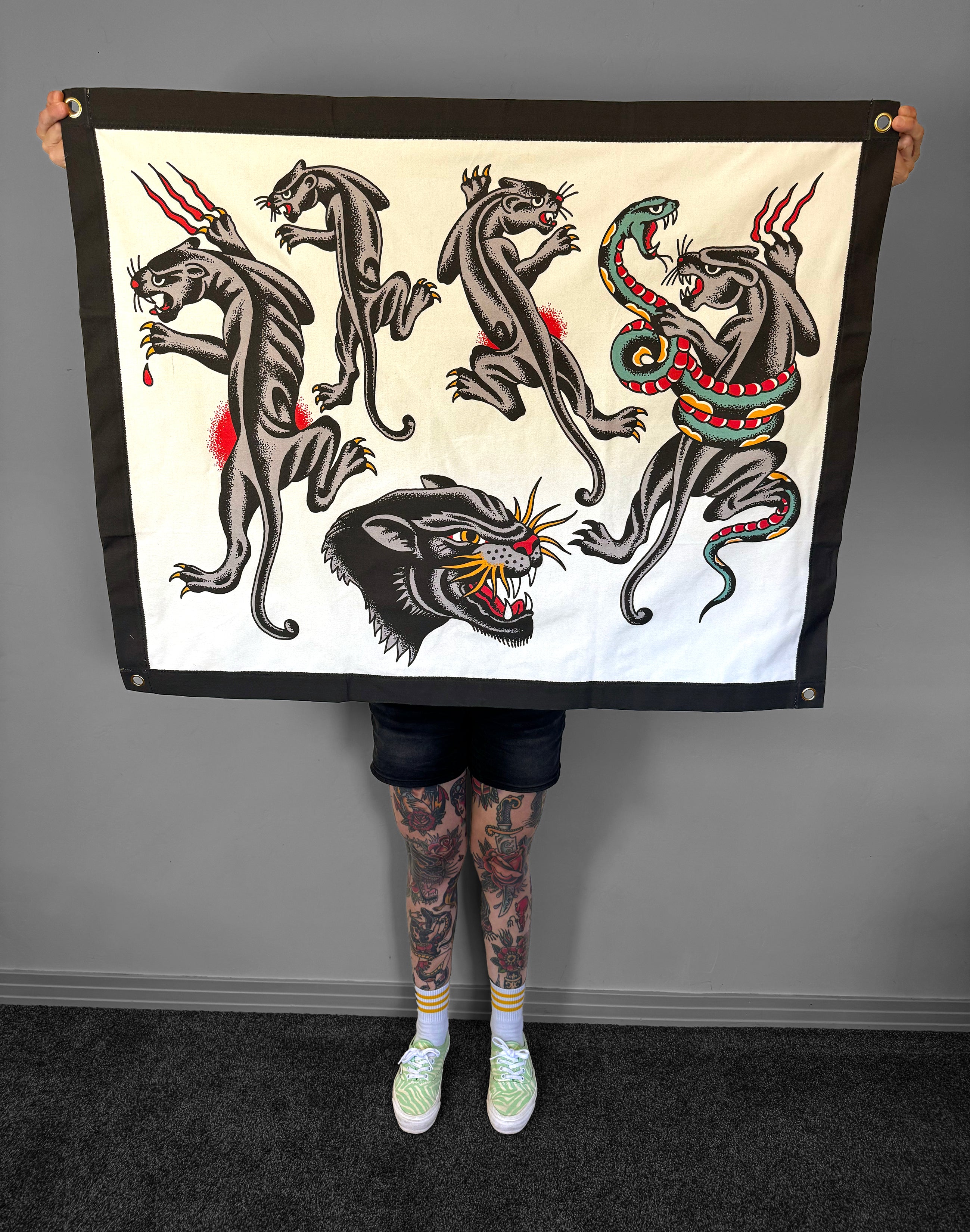 Owen Jensen Panther Tapestry – Yellow Beak Press