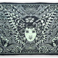 Butterfly Lady Picnic Blanket