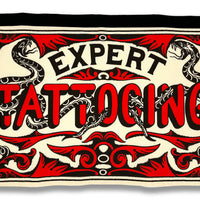 Snake Expert Tattooing Tapestry