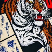 Tattoo Tiger Tapestry