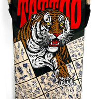 Tattoo Tiger Tapestry