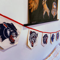 Animal Head String Flag #3