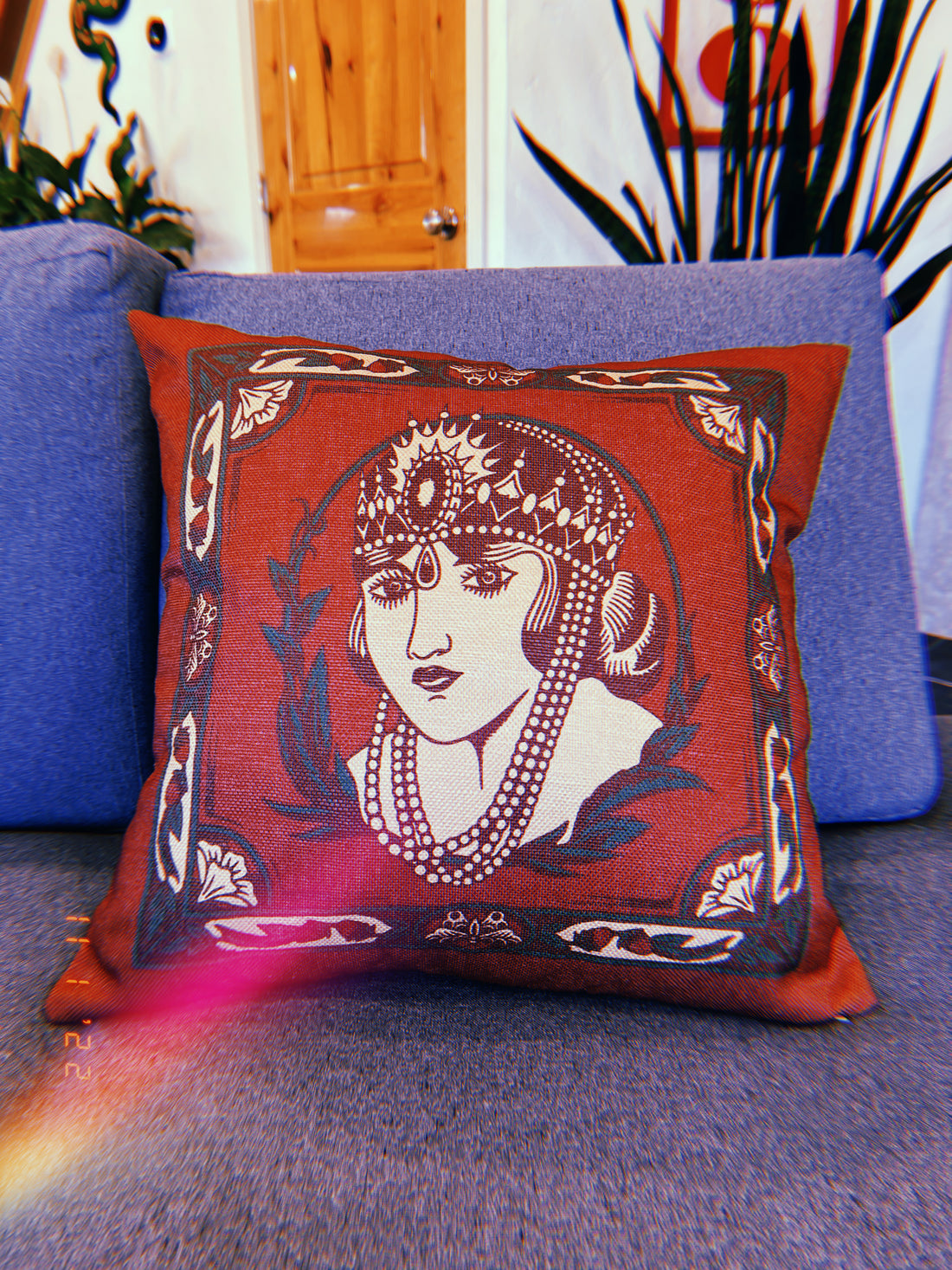 Waters Lady Head Pillow