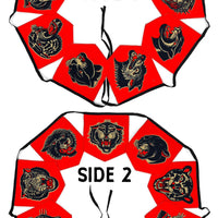 Double Sided Animal Head String Flag #4