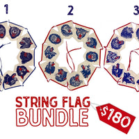 Animal Head String Flag #2