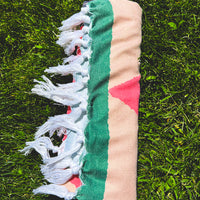 PANTHER AND SNAKE TURKISH TOWEL