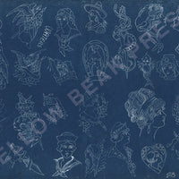 Percy Waters Blueprint Poster - Print #4