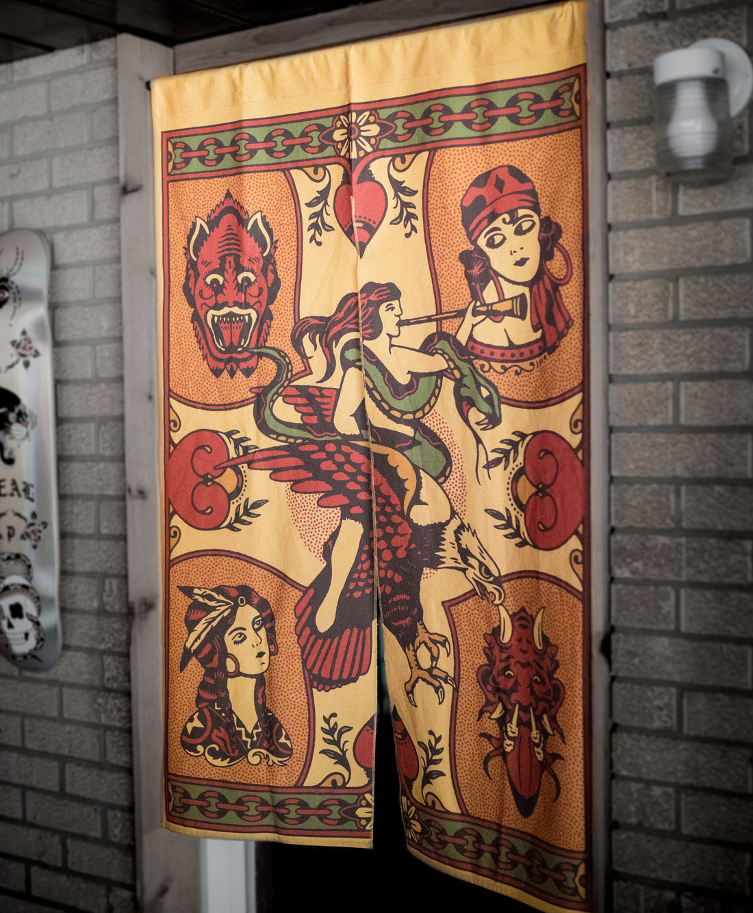 Percy Waters Noren Doorway Curtain