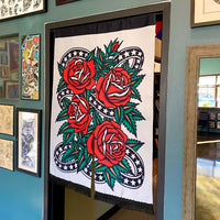 Rose Noren Doorway Curtain