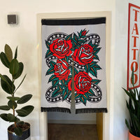 Rose Noren Doorway Curtain