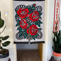 Rose Noren Doorway Curtain