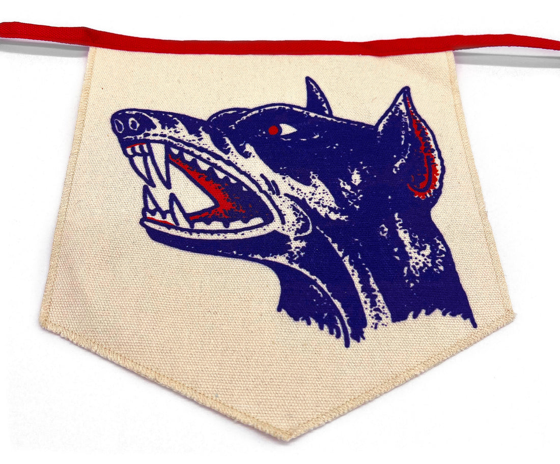 Animal Head String Flag #3