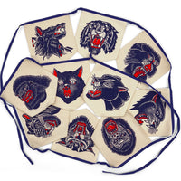 Animal Head String Flag #1