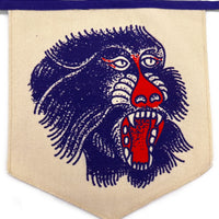Animal Head String Flag #1