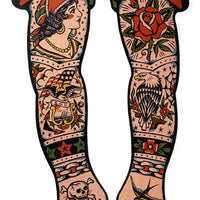 Tattooed Arms Metal Sign