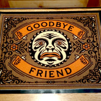 WELCOME STRANGER DOORMAT SET