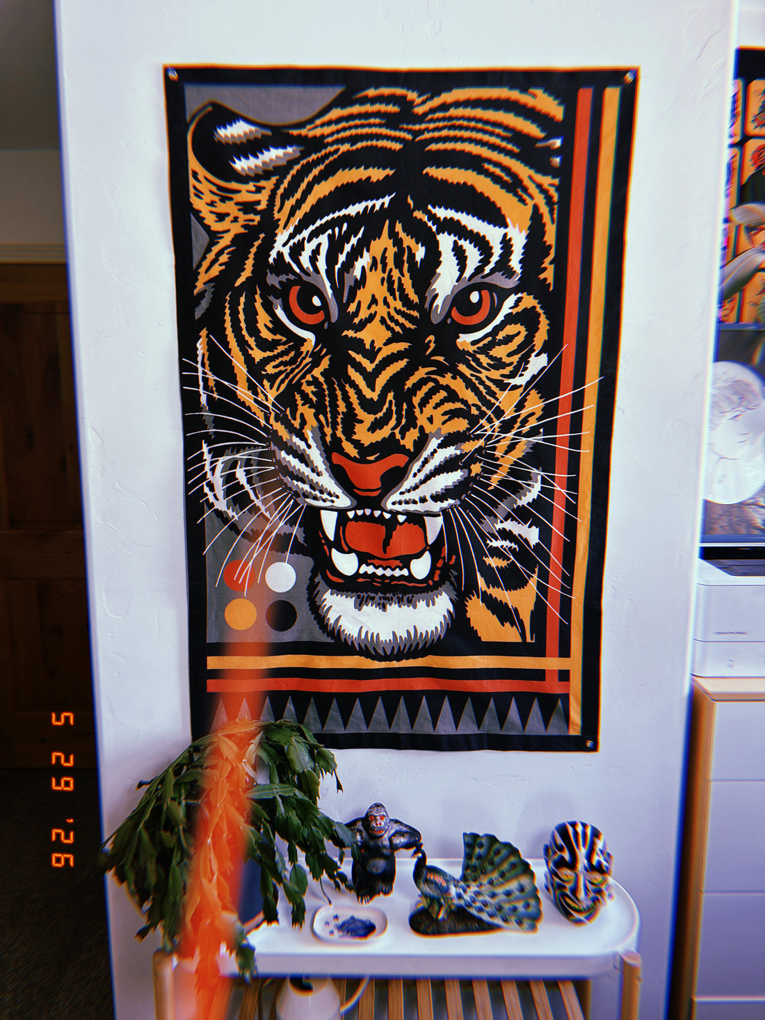 Canvas Tiger Tapestry