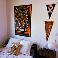 Canvas Tiger Tapestry
