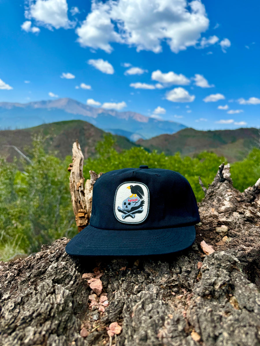 Crow and Skull Hat