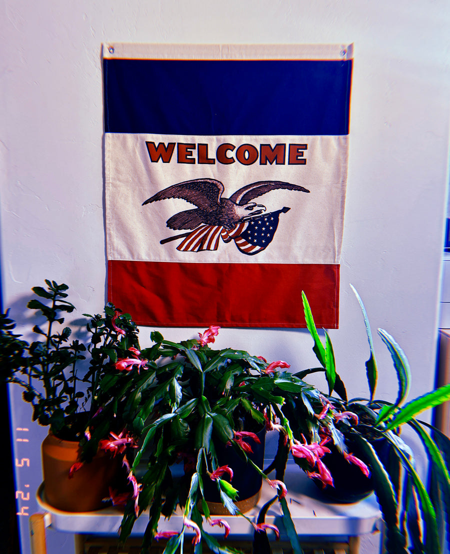 Vintage Welcome Banner