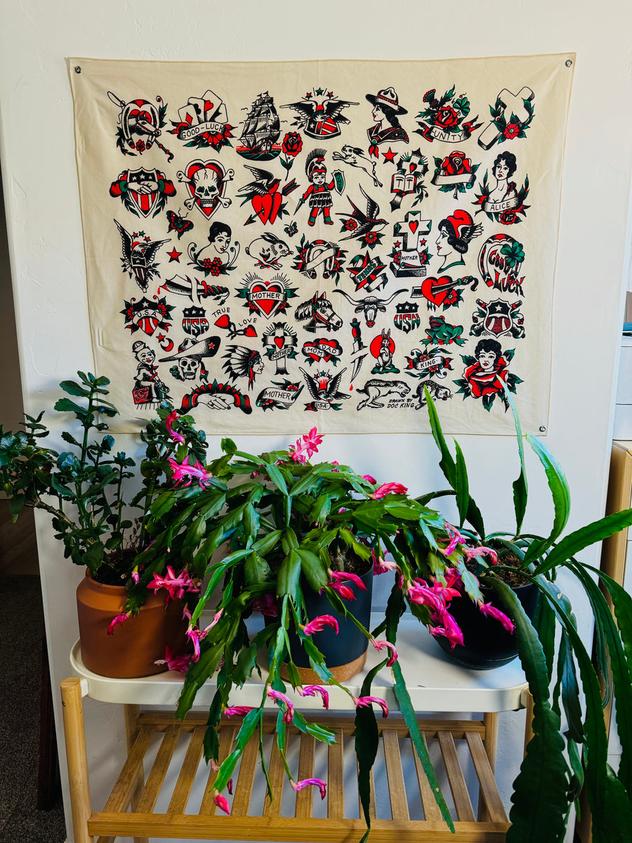 Doc King Pork Chop Tapestry