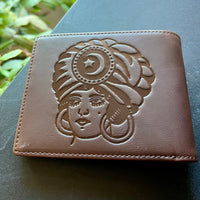 Lady Head Wallet