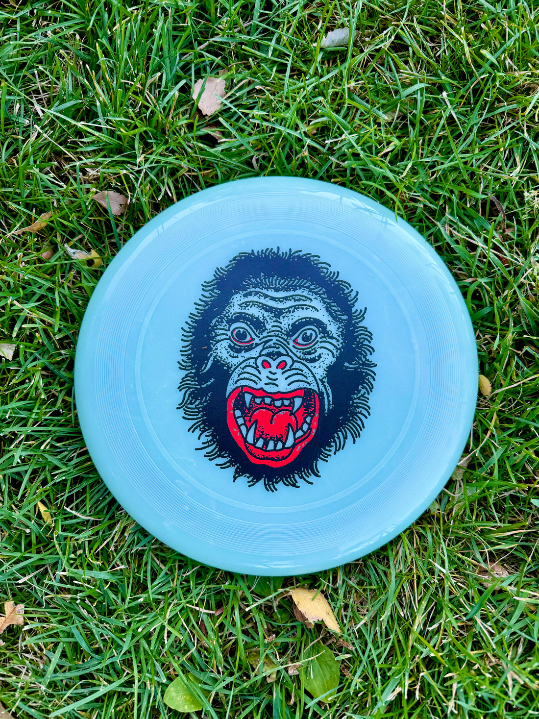Glow In The Dark Gorilla Frisbee