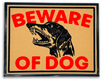 BEWARE OF DACHSHUND DOORMAT