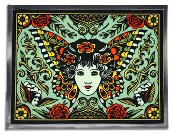 BUTTERFLY LADY DOORMAT