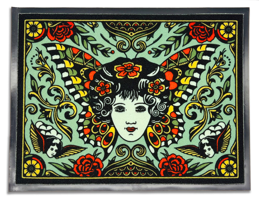 BUTTERFLY LADY DOORMAT