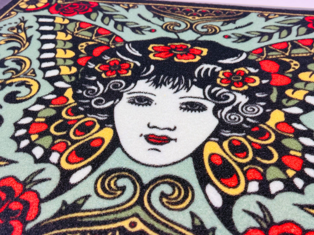 BUTTERFLY LADY DOORMAT