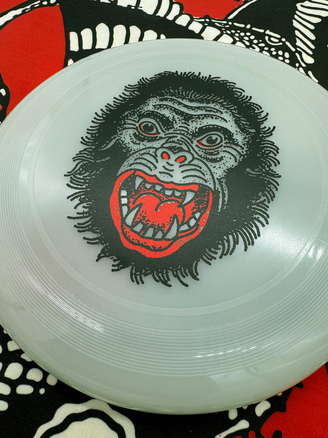 Glow In The Dark Gorilla Frisbee