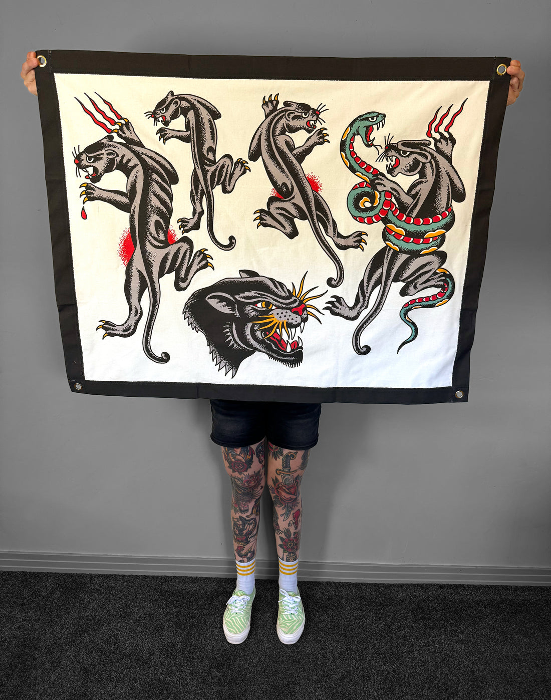 Owen Jensen Panther Tapestry