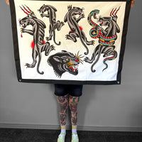 Owen Jensen Panther Tapestry
