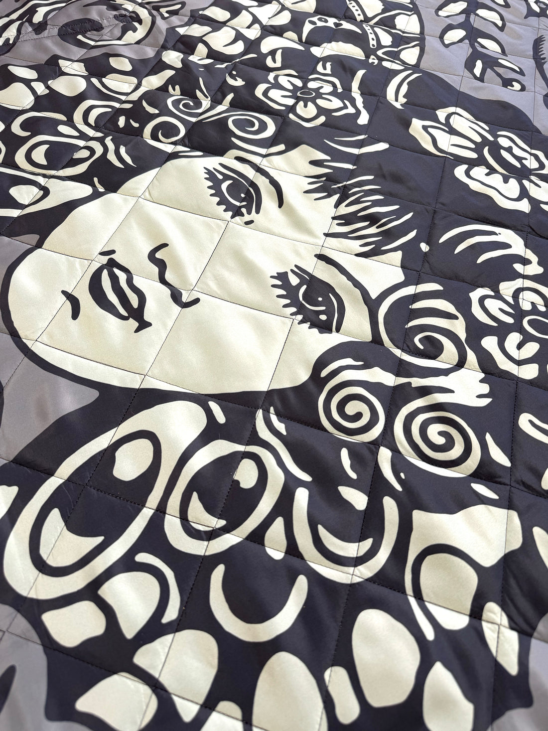 Butterfly Lady Picnic Blanket