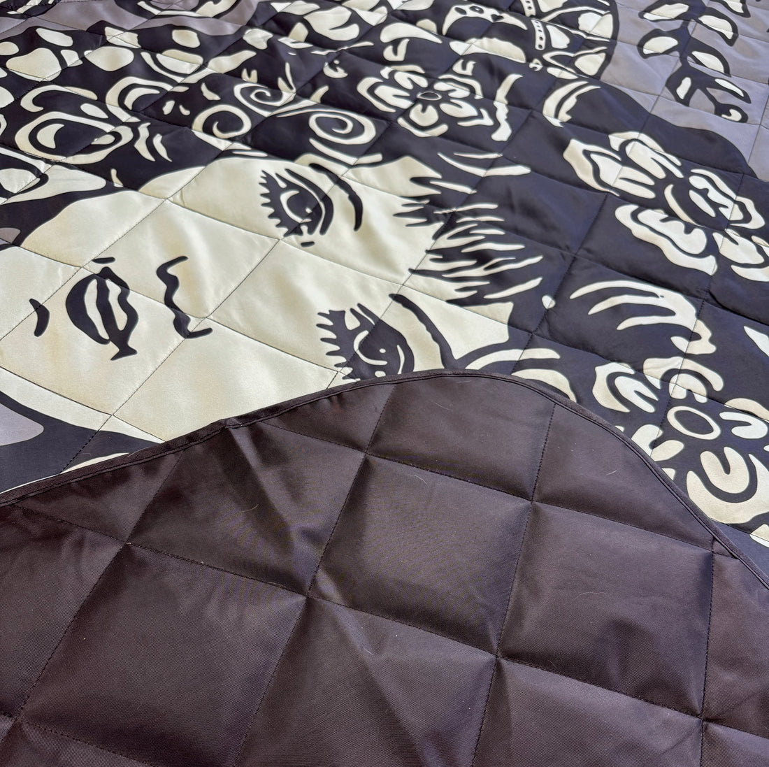 Butterfly Lady Picnic Blanket