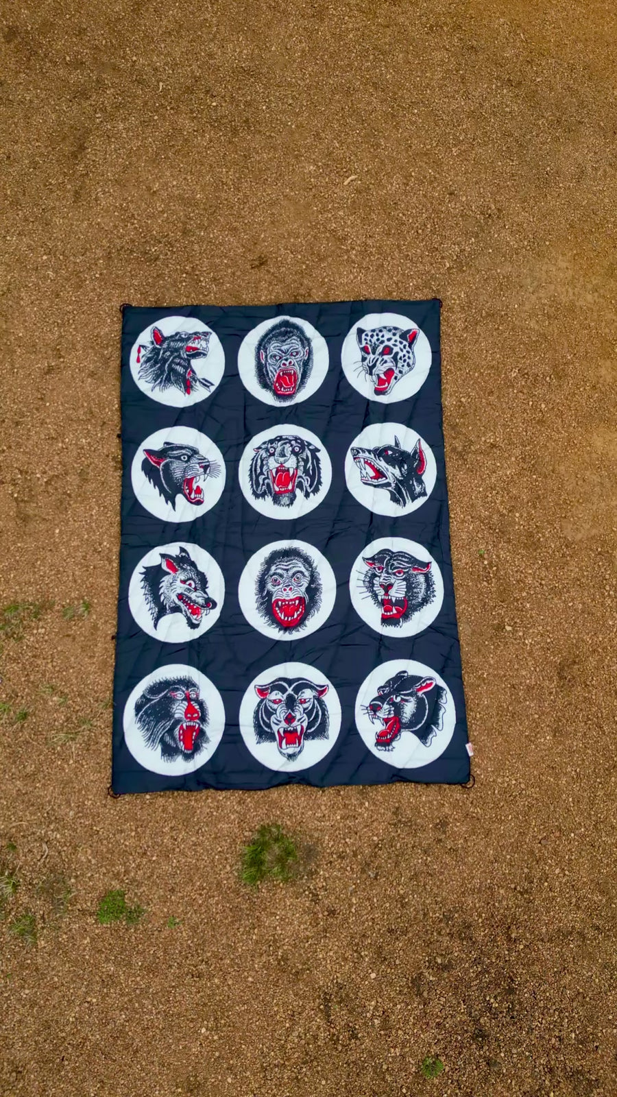 Animal Camp Blanket