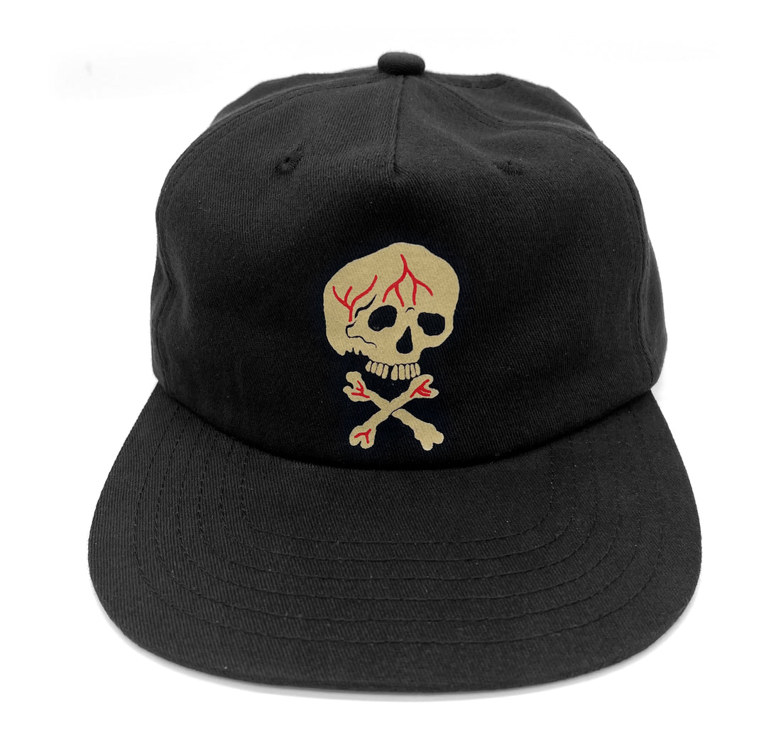 Screen Printed Skull Hat