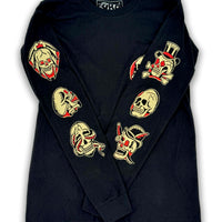 Long Sleeve Skull Shirt