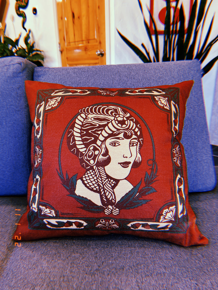 Waters Lady Head Pillow
