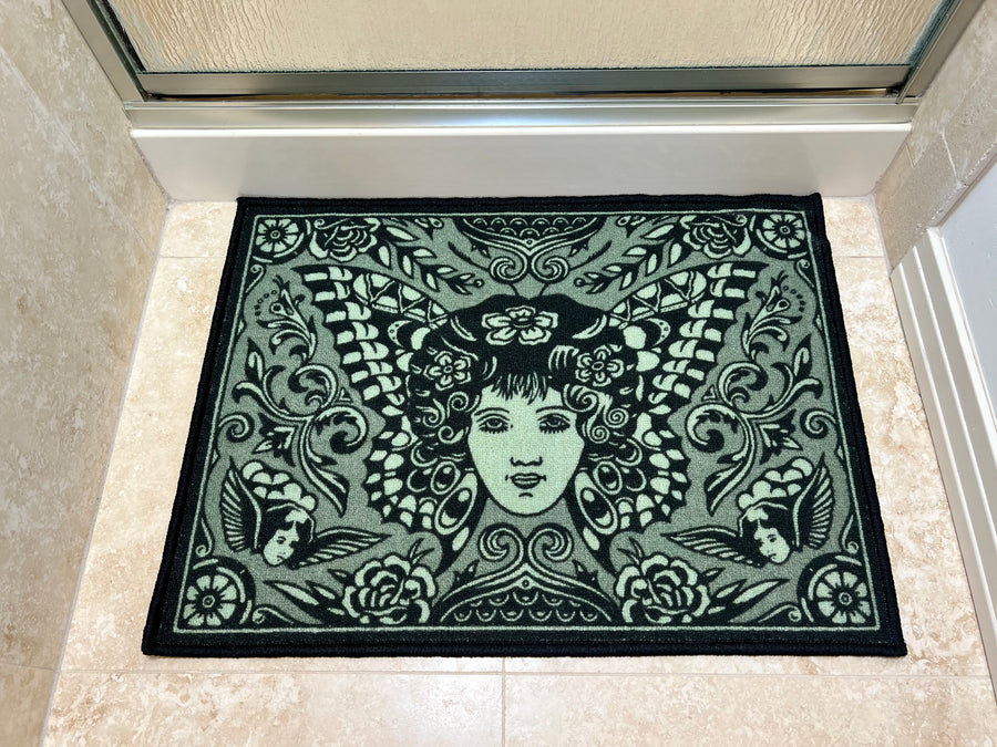 Girl Head Mat